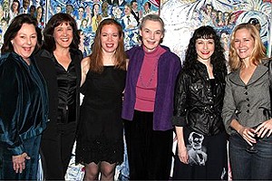 Sardi's Art Screens Event - Carlin Glynn - Karen Ziemba - Jessica Daryl Winer- Marian Seldes - Bebe Neuwirth - Rebecca Luker