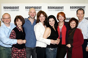 Photo Op - Old Acquaintance Cast Meets Media - Michael Wilson - Gordana Rashovich - Corey Stoll - Margaret Colin - Diane Davis - Harriet Harris - Cynthia Darlow - Stephen Bogardus