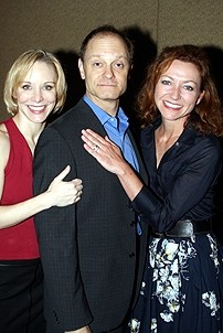 Photo Op - Edward Albee Tribute at New Dramatists - Charlotte d'Amboise - David Hyde Pierce - Julie White