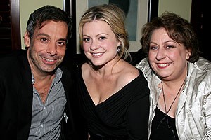 Photo Op - The Receptionist Opening - Joe Mantello - Kendra Kassebaum - Jayne Houdyshell