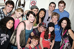 Mary- Louise Parker Visits Spring Awakening - Mary-Louise Parker - cast