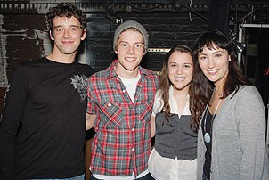 Michael Urie & Chace Crawford at Spring Awakening - Hunter Parrish - Alexandra Socha
