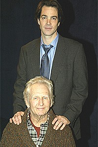 Tuesdays With Morrie Rehearsal - Alvin Epstein - Jon Tenney