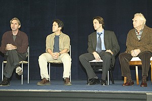 Tuesdays With Morrie Rehearsal - David Esbjornson - Mitch Albom - Jon Tenney - Alvin Epstein