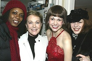 Julie Andrews at Thoroughly Modern Millie - Amy Heggins - Julie Andrews - Sutton Foster - Roxane Barlow