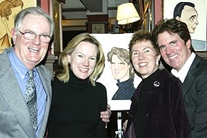 Rob Marshall Caricature - Bob Marshall - Kathleen Marshall - Anne Marshall - Rob Marshall