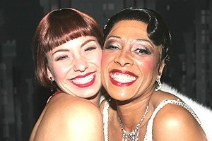 Thoroughly Modern Millie Tour Photo Op - Darcie Roberts - Pamela Isaacs