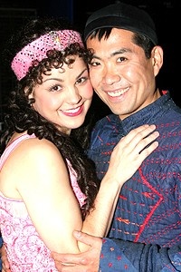 Thoroughly Modern Millie Tour Photo Op - Diana Kaarina - Andrew Pang