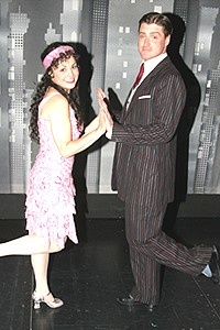 Thoroughly Modern Millie Tour Photo Op - Diana Kaarina - Sean Allan Krill