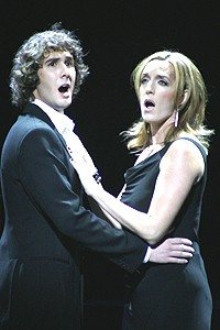 Chess Concert - Onstage - Josh Groban - Julia Murney