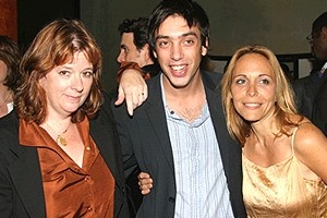 Omnium opening party - Theresa Rebeck  - Alexandra Gersten-Vassilaros - Will Frears