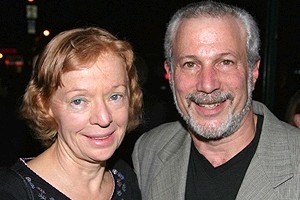 Omnium opening party - Robert Cole - Joyce Johnson