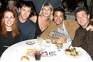 Omnium opening party - Amanda Ryan Paige - Ron Eldard - Stephanie March - Jai Rodriguez - Bobby Flay