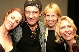 Antonio Banderas Nine Farewell Party - Mary Stuart Masterson - Antonio Banderas - Ellen Richard - Sydney Davolos