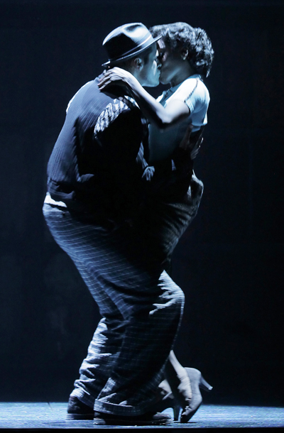 Show Photos - Memphis - national tour - Bryan Fenkart - Felicia Boswell