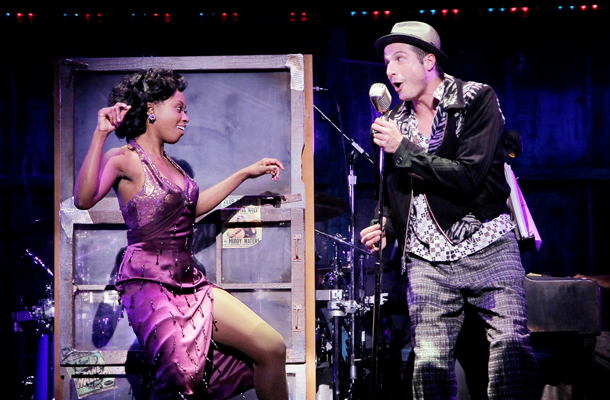 Show Photos - Memphis - national tour - Bryan Fenkart - Felicia Boswell