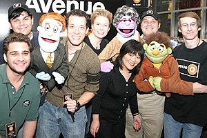 Ave Q CD Signing - Group