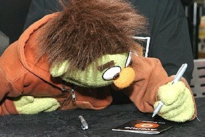 Ave Q CD Signing - Nicky