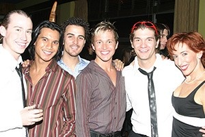 Mamma Mia! New Cast Party - Tyler Maynard - Darryl Semira - Carlos I. Encinias - Ryan-Michael Shaw - David Ayers - Summer Rognlie
