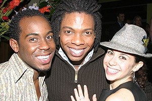 Mamma Mia! New Cast Party - Jason Weston - Michael Benjamin Washington - Rebecca Kasper