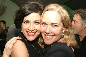 Nine 2nd Cast Party - Saundra Santiago - Rebecca Luker