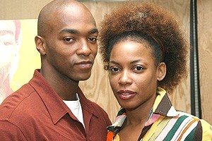 Drowning Crow Press Event - Anthony Mackie - Aunjanue Ellis