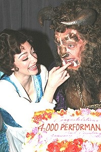 Beauty and the Beast 4000 Performances - Megan McGinnis - Steve Blanchard