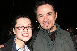 Encores! Can-Can Photo Op - Rachel Coloff - Paul Schoeffler