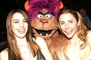 Show People party - Christy Carlson Romano - Trekkie Monster - Kerry Butler