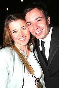 Tony Awards 2004 - Parties - Lucy Lawless - Jimmy Fallon
