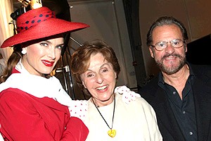 Brooke Shields Photo Shoot - Brooke Shields - Fran Weissler - Barry Weissler