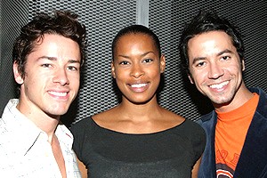 Dodgers Welcomes Off-Broadway - Adam Fleming - Kearran Giovanni - Scott Allgauer