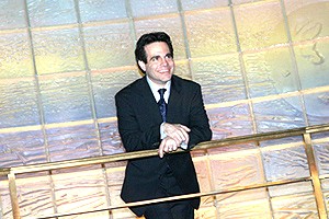 Laugh Whore opening - Mario Cantone  (party entrance)