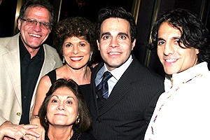 Laugh Whore opening - Mario Cantone - family