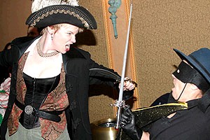 Avenue Q Halloween - Jennifer Barnhart - Zorro