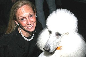 Only Make Believe 2004 - Karen LeFrak with dog