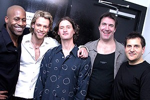 Adam Pascal at Joe's Pub - Adam Pascal with band