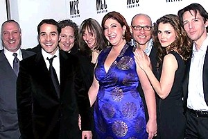 Fat Pig opening - Robert Lupone - Jeremy Piven - Bernard Telsey - Jo Bonney - William Cantler - Keri Russell - Andrew McCarthy