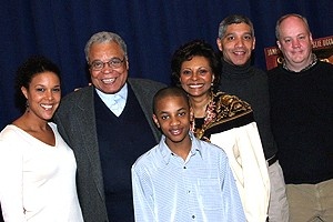 On Golden Pond rehearsal -  Linda Powell - James Earl Jones - Alexander Mitchell - Leslie Uggams - Peter Francis James - Craig Bockhorn