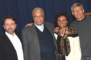 On Golden Pond rehearsal -  Leonard Foglia - James Earl Jones - Leslie Uggams - Ernest Thompson