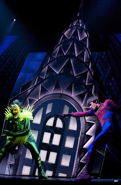 Show Photos - Spider-Man: Turn Off the Dark - Patrick Page - Reeve Carney