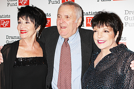 John Kander Dramatists Guild tribute – Chita Rivera – John Kander – Liza Minnelli