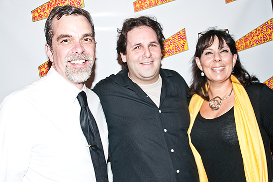 Forbidden Broadway Opening- Phillip George- David Babani- Christine Pedi