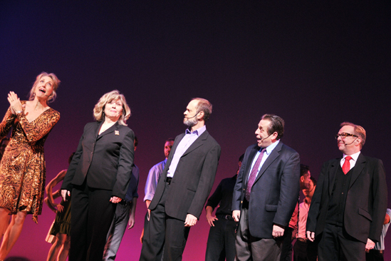 2012 Gypsy of the Year – Paula Leggett Chase – Debra Monk – David Hyde Pierce – Michael McCormick – Edward Hibbert 
