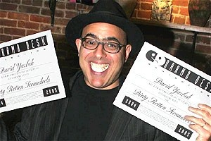2005 Drama Desk Nominee Reception - David Yazbek