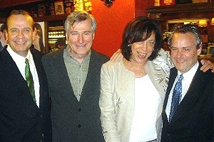 2005 Outer Critics party - Barry Grove - John Patrick Shanley - Lynne Meadow - Doug Hughes