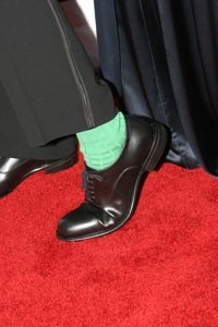 Tonys 2005: Fashion - Brían O'Byrne (socks)