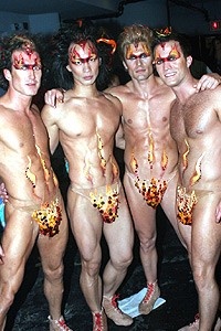 Broadway Bares 2005 - Fire crotch boys