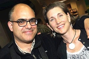 DRS CD Signing - David Yazbek - wife