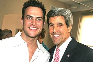 John Kerry Thanks Broadway - Cheyenne Jackson - John Kerry